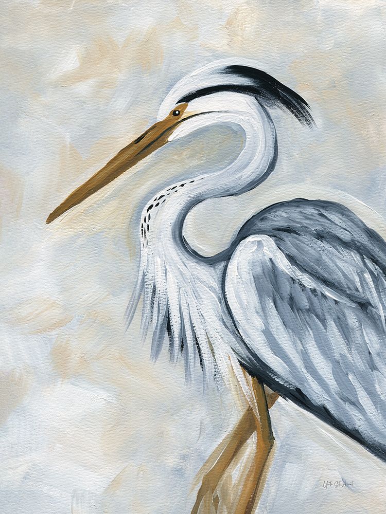 Blue Heron art print by Yvette St. Amant for $57.95 CAD