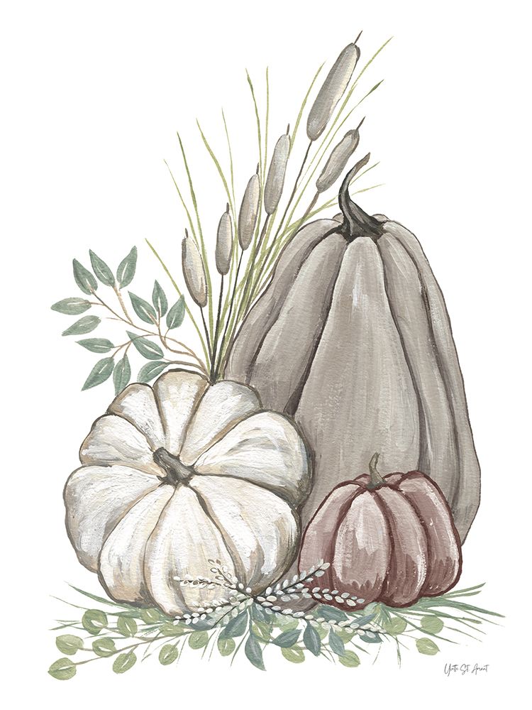 Neutral Harvest II art print by Yvette St. Amant for $57.95 CAD