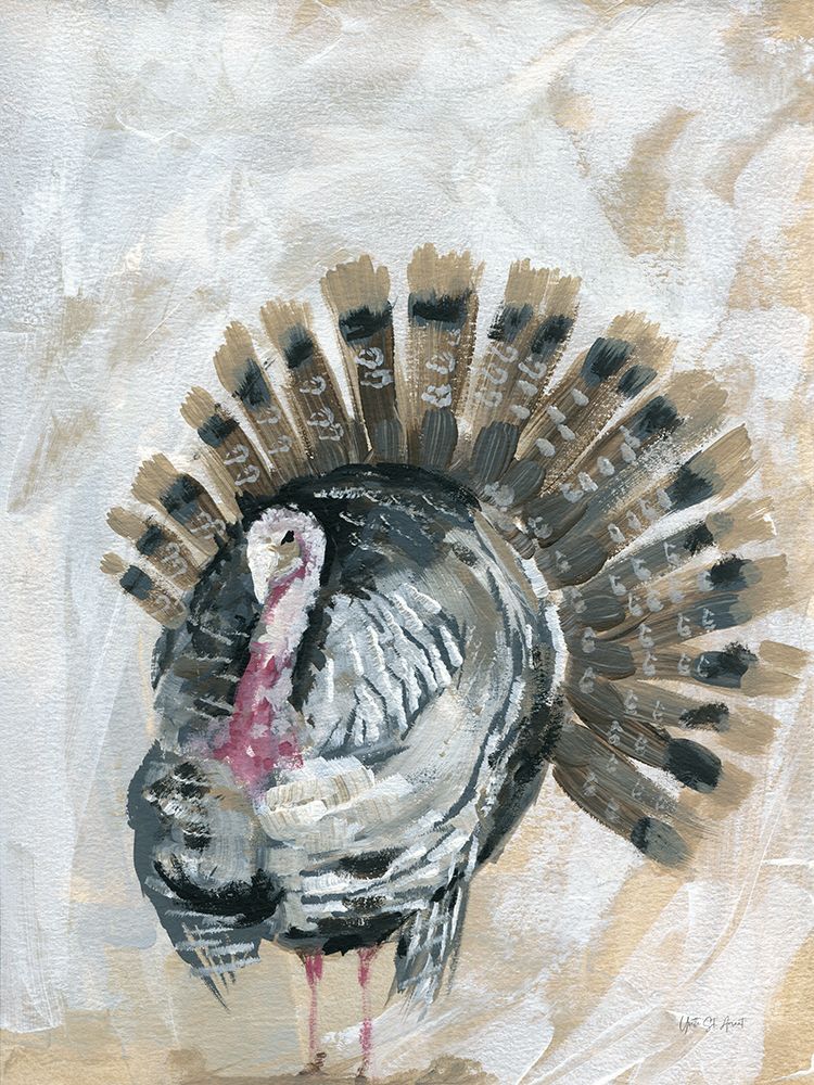 Harvest Turkey art print by Yvette St. Amant for $57.95 CAD