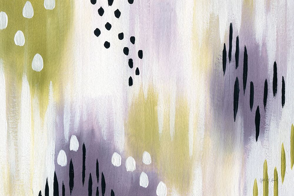 Abstract Lavender Essence art print by Yvette St. Amant for $57.95 CAD