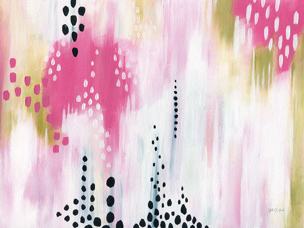 Abstract Tropic Vibe III art print by Yvette St. Amant for $57.95 CAD