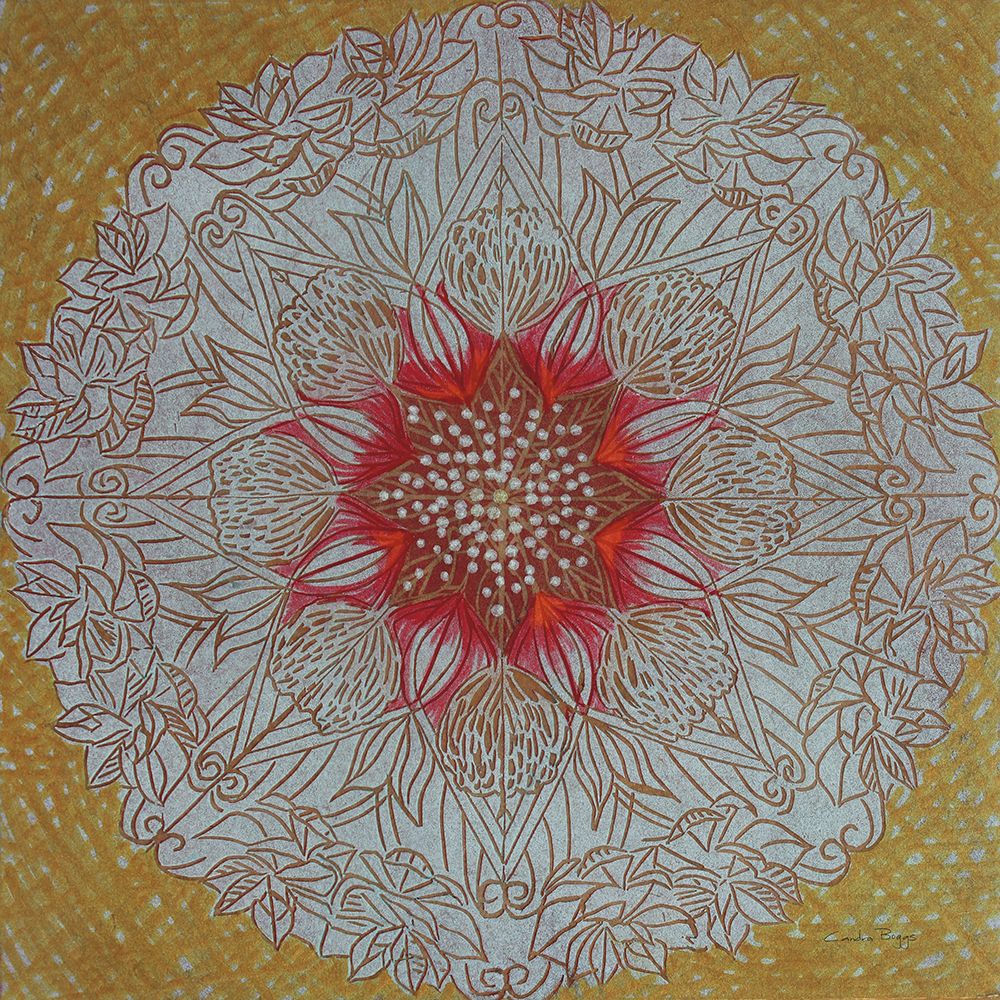 Starshine Mandala III art print by Candra Boggs for $57.95 CAD
