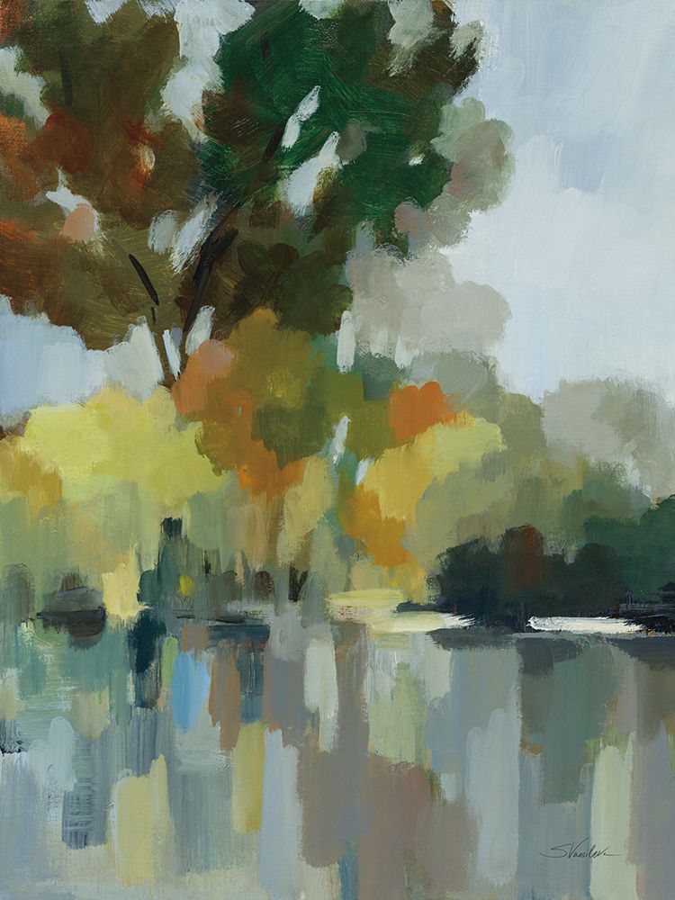 Lake in the Park II art print by Silvia Vassileva for $57.95 CAD