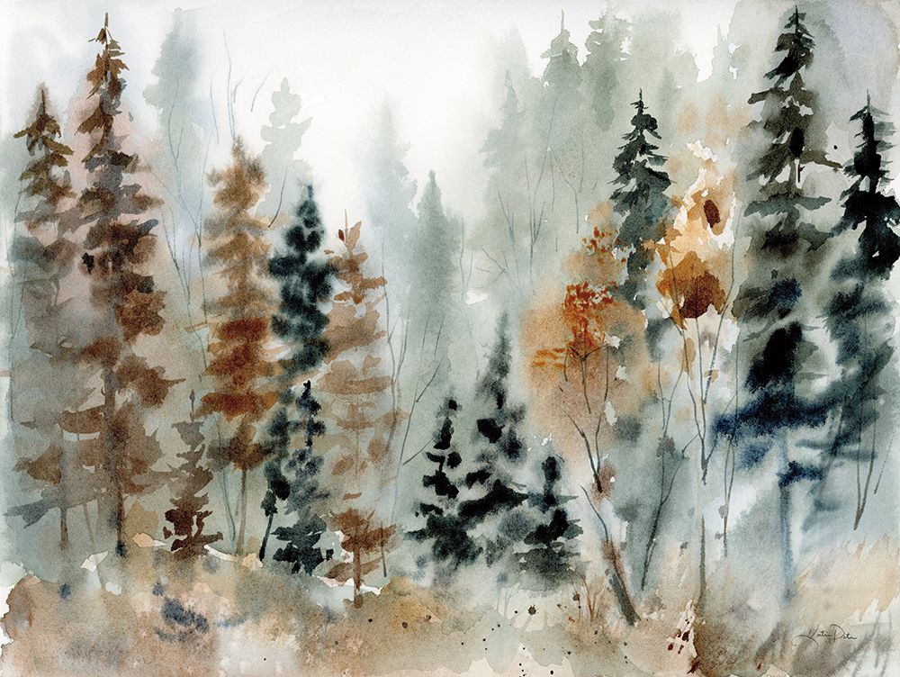 Northern Forest art print by Katrina Pete for $57.95 CAD