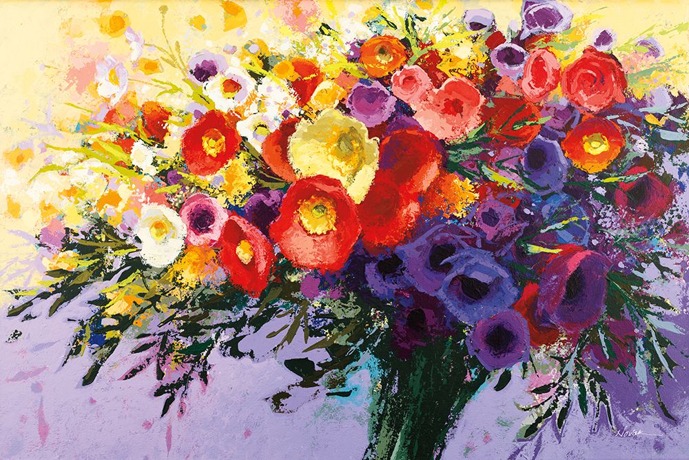 Wild and Flowery art print by Shirley Novak for $57.95 CAD