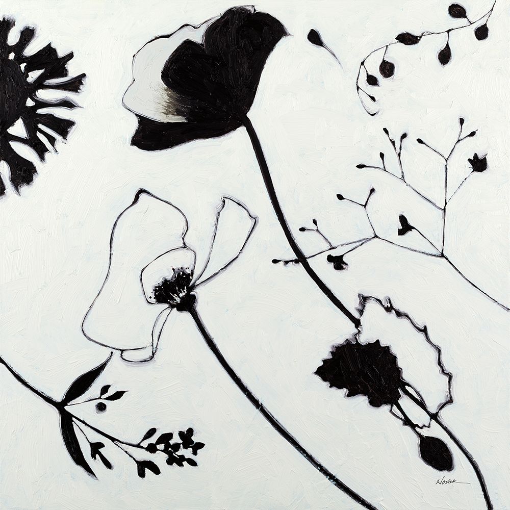 Abstract Garden I art print by Shirley Novak for $57.95 CAD