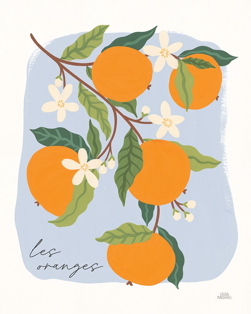 Marche aux Fruits I v2 art print by Laura Marshall for $57.95 CAD