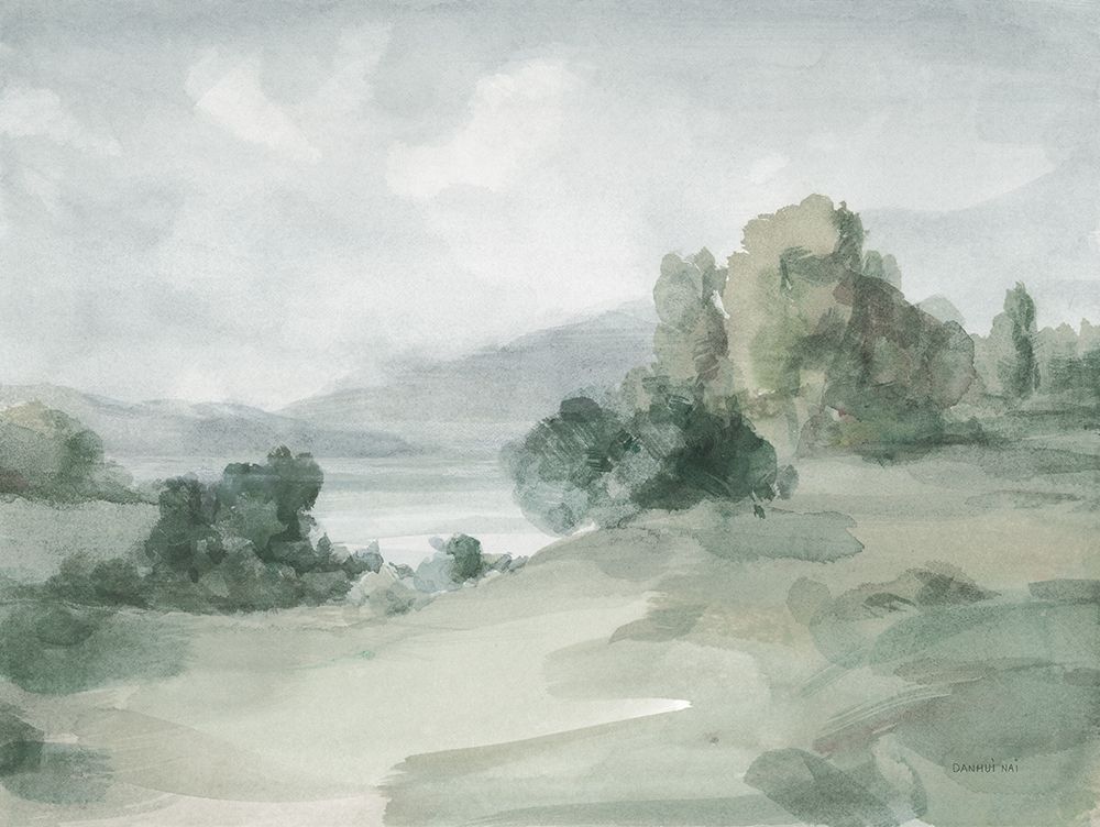 Gentle World II Sage art print by Danhui Nai for $57.95 CAD
