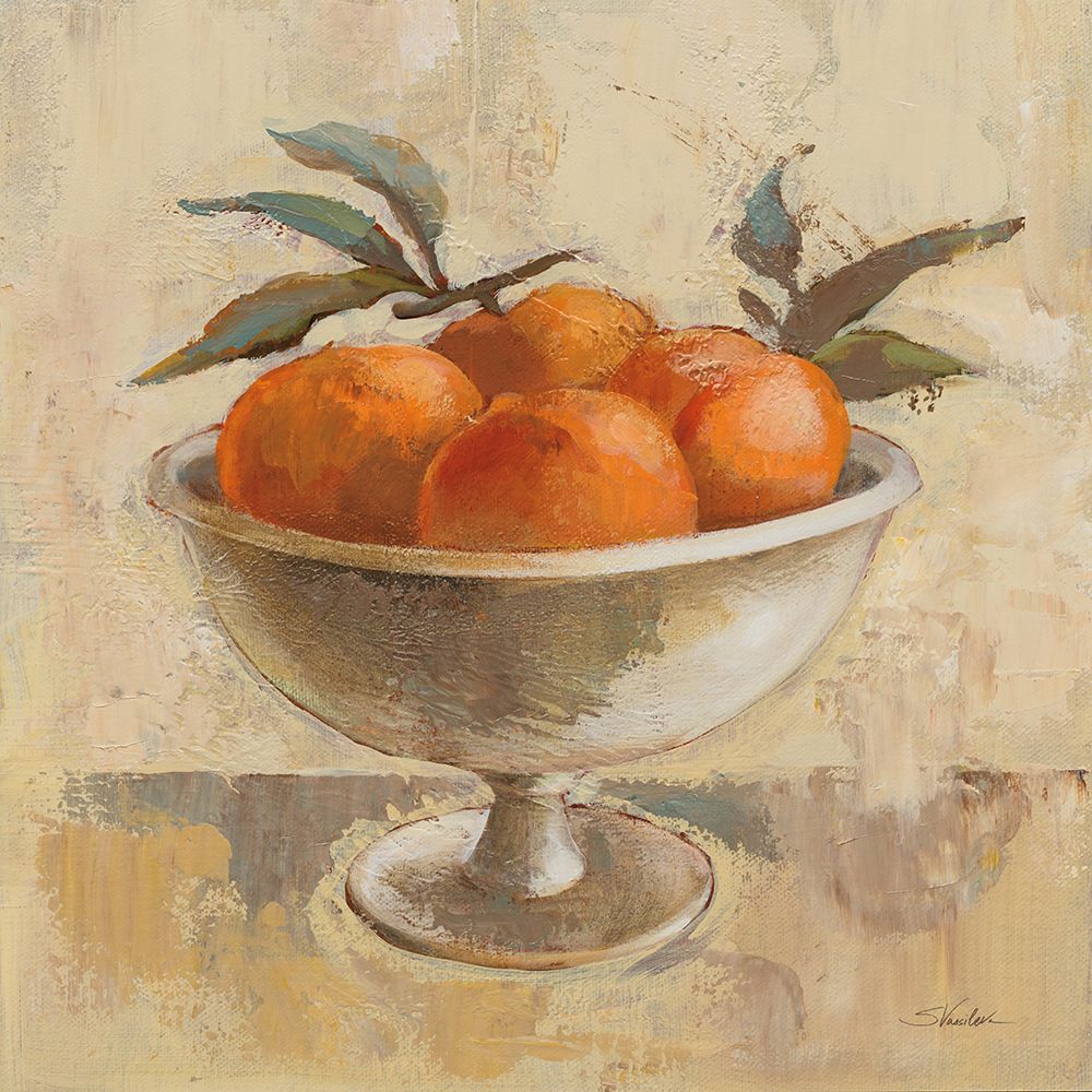 Fruits in Old Bowl II art print by Silvia Vassileva for $57.95 CAD