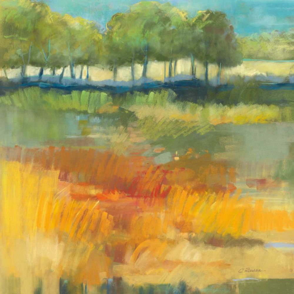 Late Summer Landscape I art print by Carol Rowan for $57.95 CAD