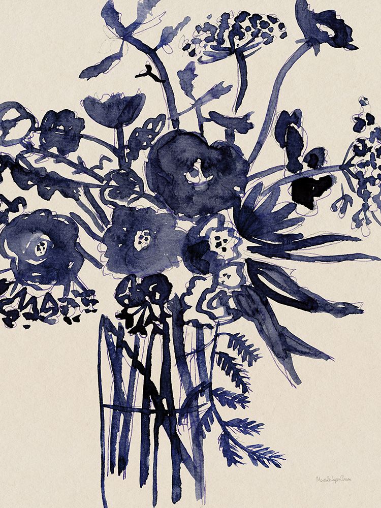 Beautiful Bouquet I art print by Mercedes Lopez Charro for $57.95 CAD