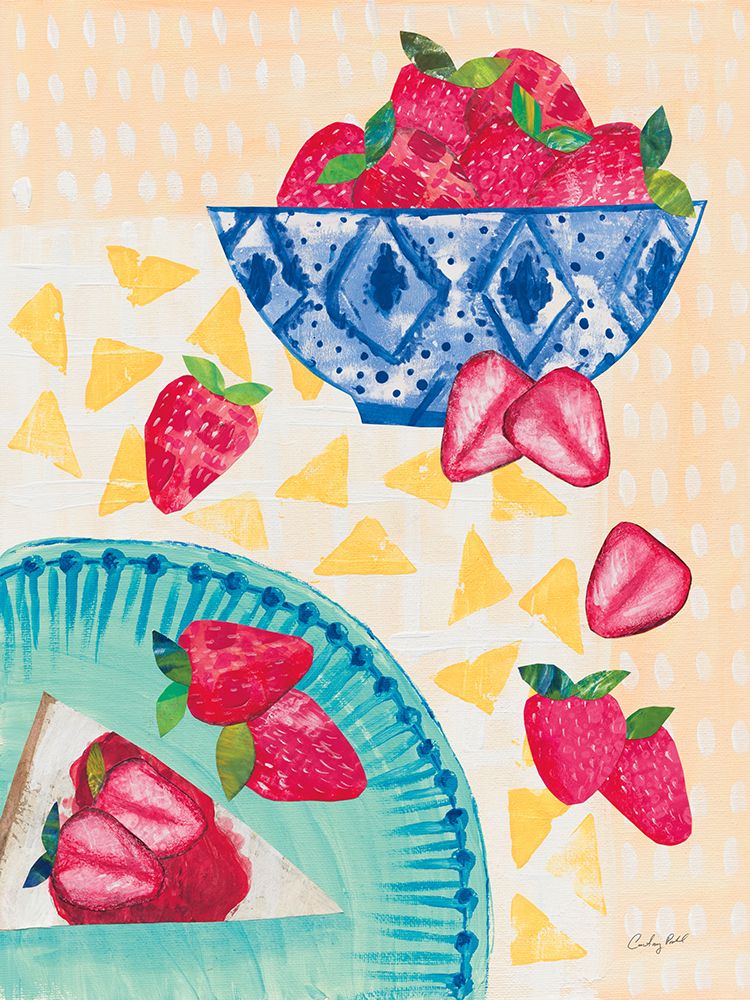 Tablescape Dessert art print by Courtney Prahl for $57.95 CAD