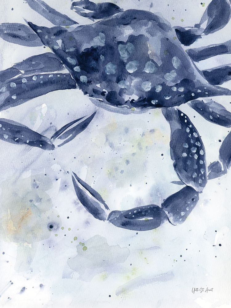 Blue Crab art print by Yvette St. Amant for $57.95 CAD