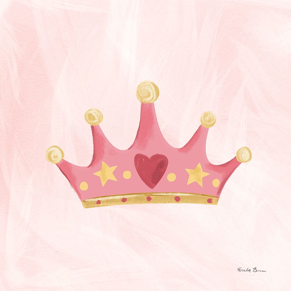 Pretty Princess Crown art print by Farida Zaman for $57.95 CAD