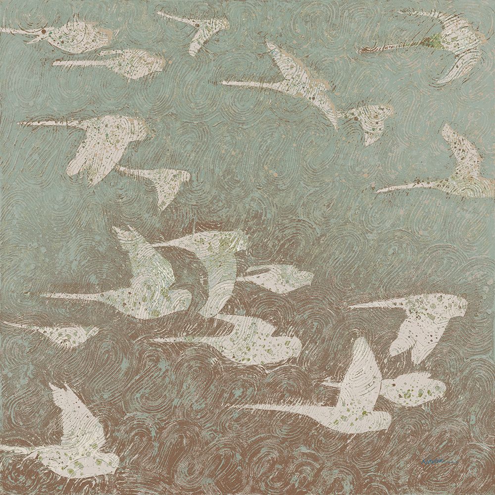 Gilded Flight Neutral art print by Shirley Novak for $57.95 CAD