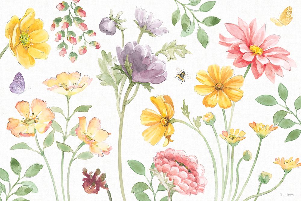 Soft Meadow I art print by Beth Grove for $57.95 CAD