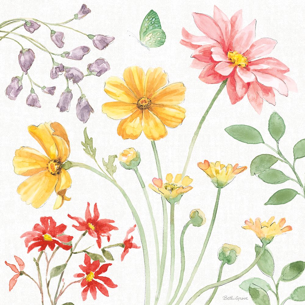 Soft Meadow II art print by Beth Grove for $57.95 CAD