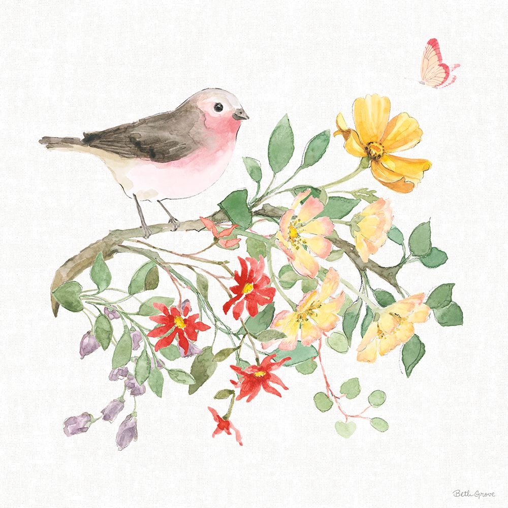 Soft Meadow IV art print by Beth Grove for $57.95 CAD