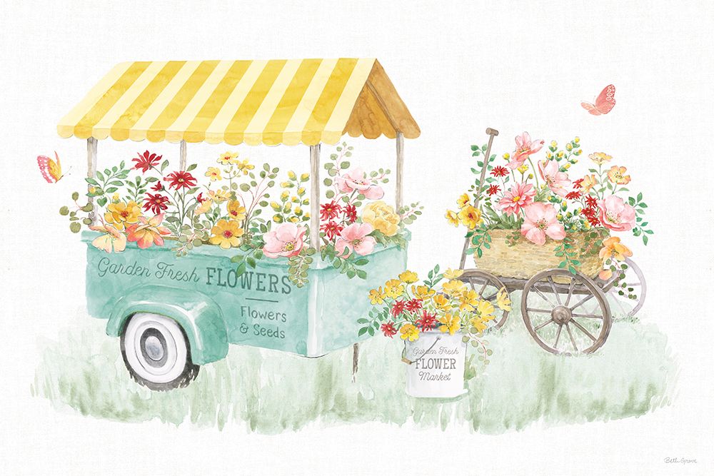 Soft Meadow VI art print by Beth Grove for $57.95 CAD