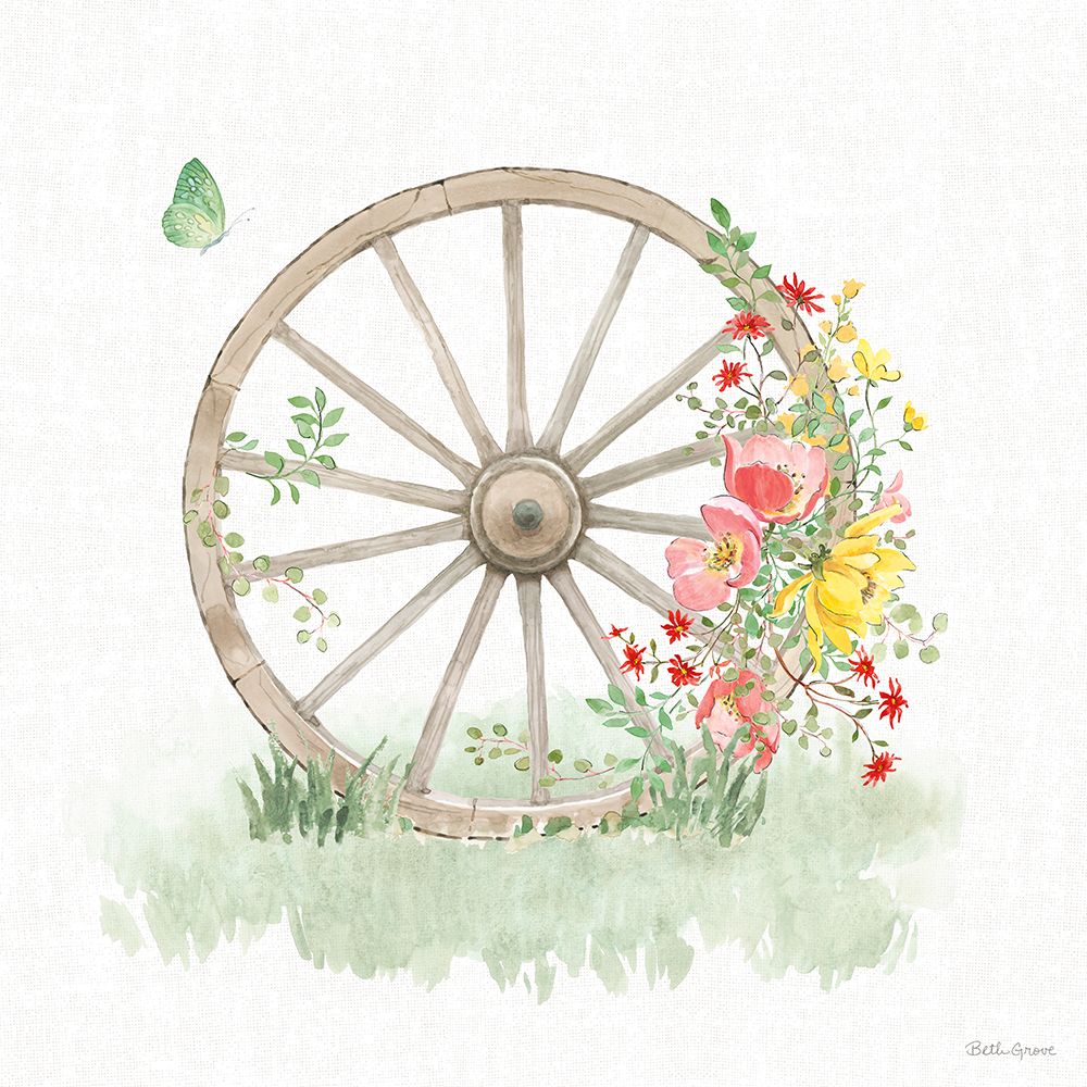Soft Meadow VII art print by Beth Grove for $57.95 CAD