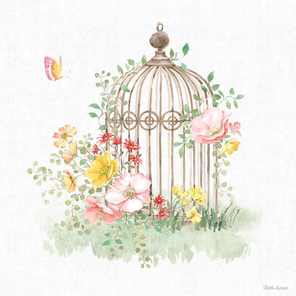 Soft Meadow VIII art print by Beth Grove for $57.95 CAD