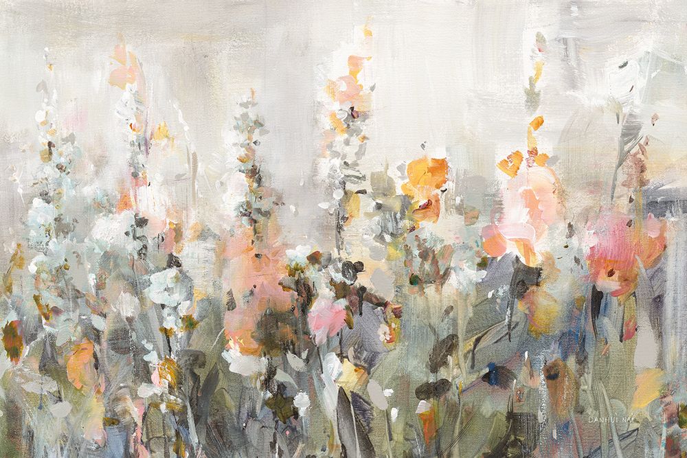 Rustic Garden Peach art print by Danhui Nai for $57.95 CAD