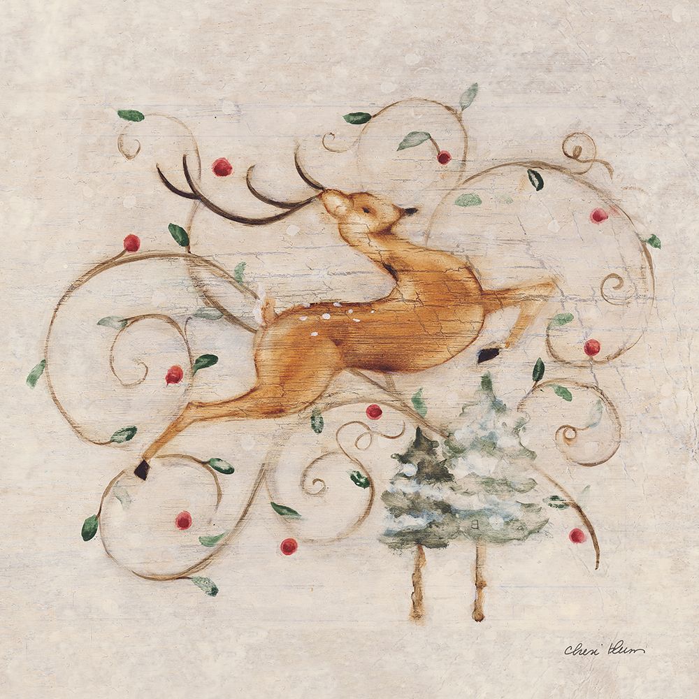 Deer I art print by Cheri Blum for $57.95 CAD
