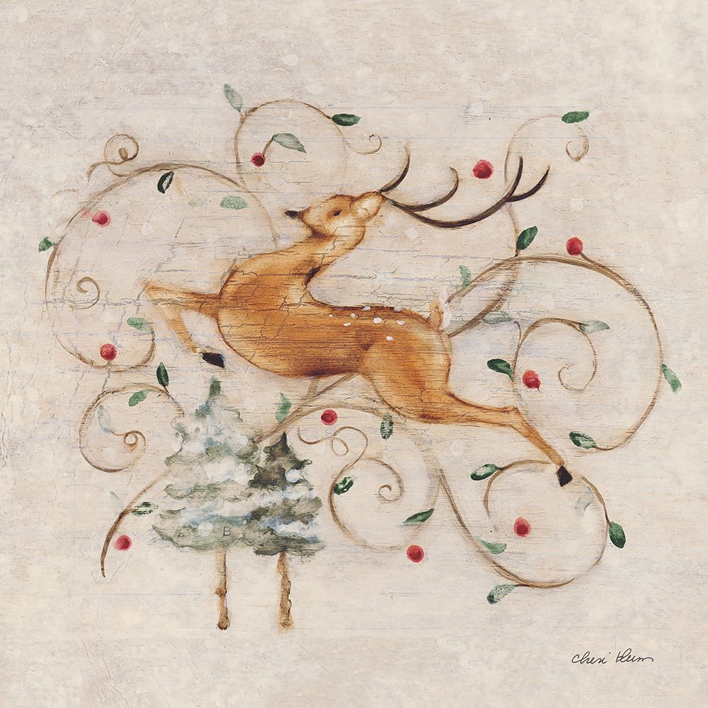 Deer II art print by Cheri Blum for $57.95 CAD