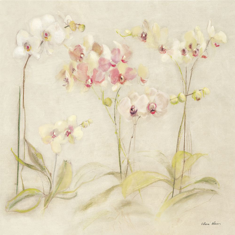The Dance of the Orchids I art print by Cheri Blum for $57.95 CAD