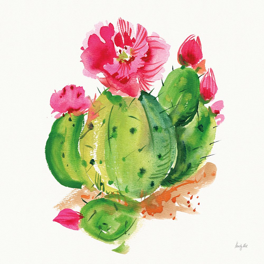 Desert Echinopsis art print by Kristy Rice for $57.95 CAD