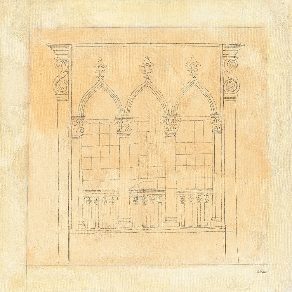 Architectural Drawing IV Neutral art print by Albena Hristova for $57.95 CAD