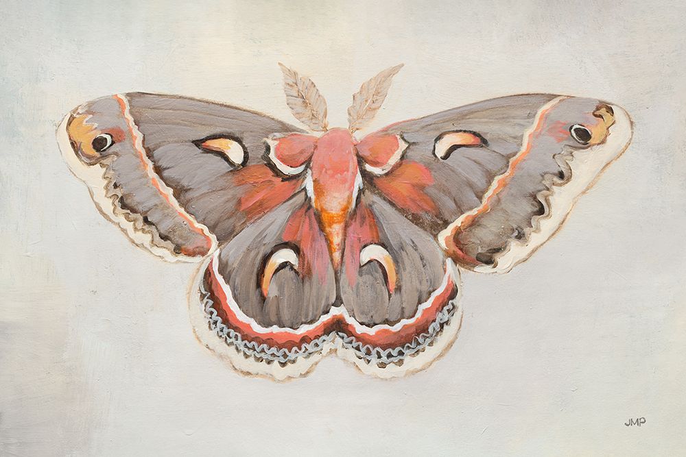 Forest Moth I art print by Julia Purinton for $57.95 CAD