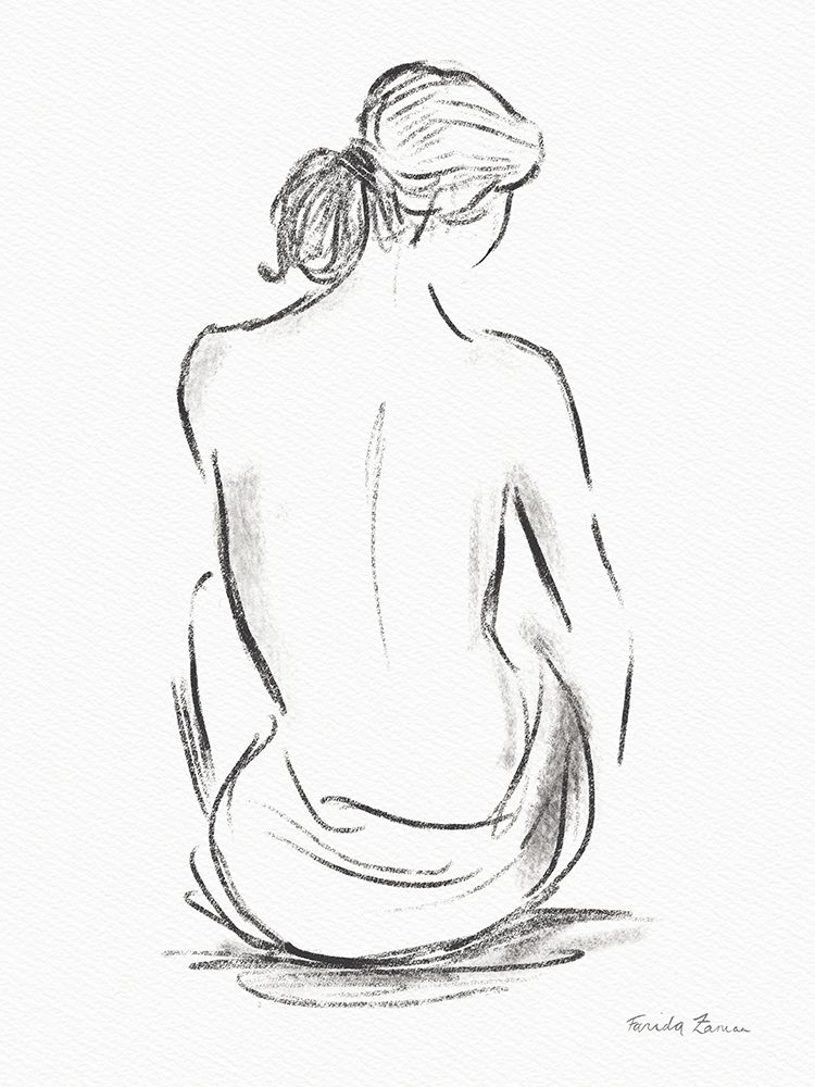 Gentle Figure I art print by Farida Zaman for $57.95 CAD