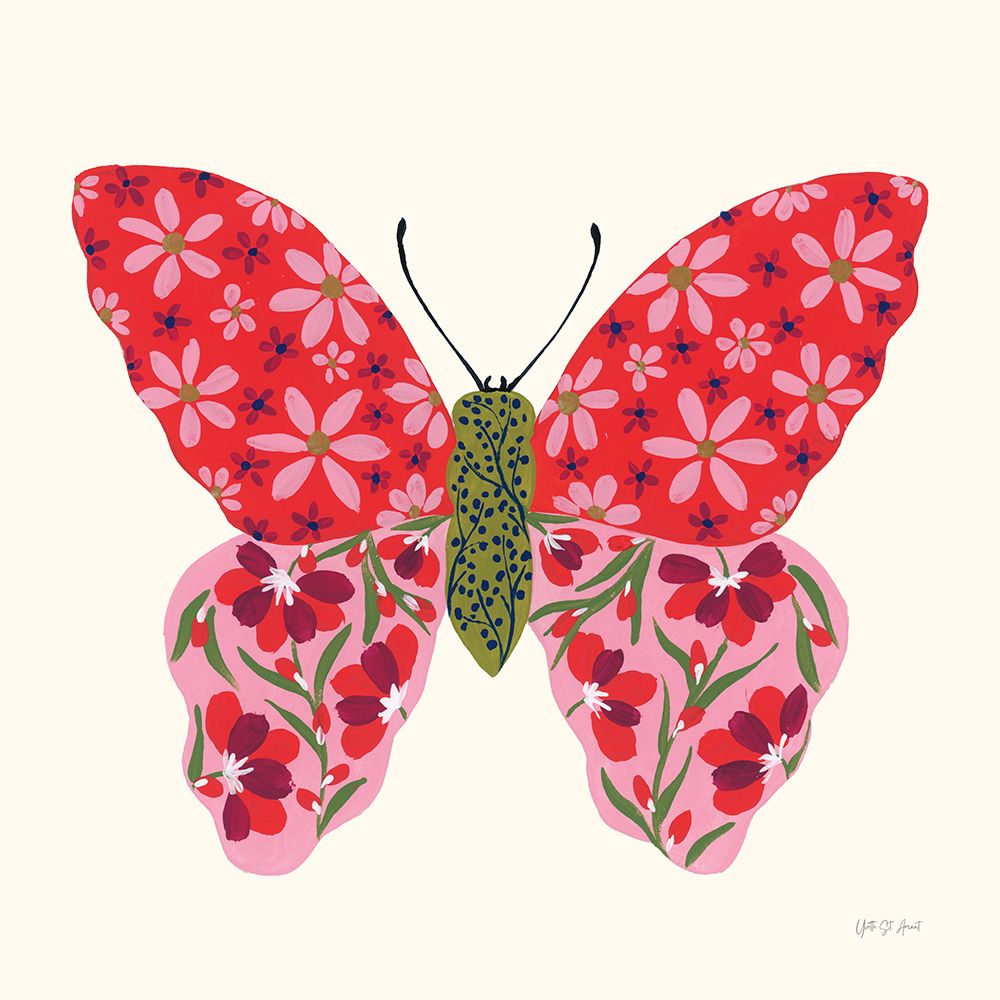 Blooming Butterfly II art print by Yvette St. Amant for $57.95 CAD