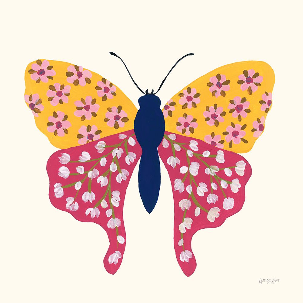 Blooming Butterfly IV art print by Yvette St. Amant for $57.95 CAD