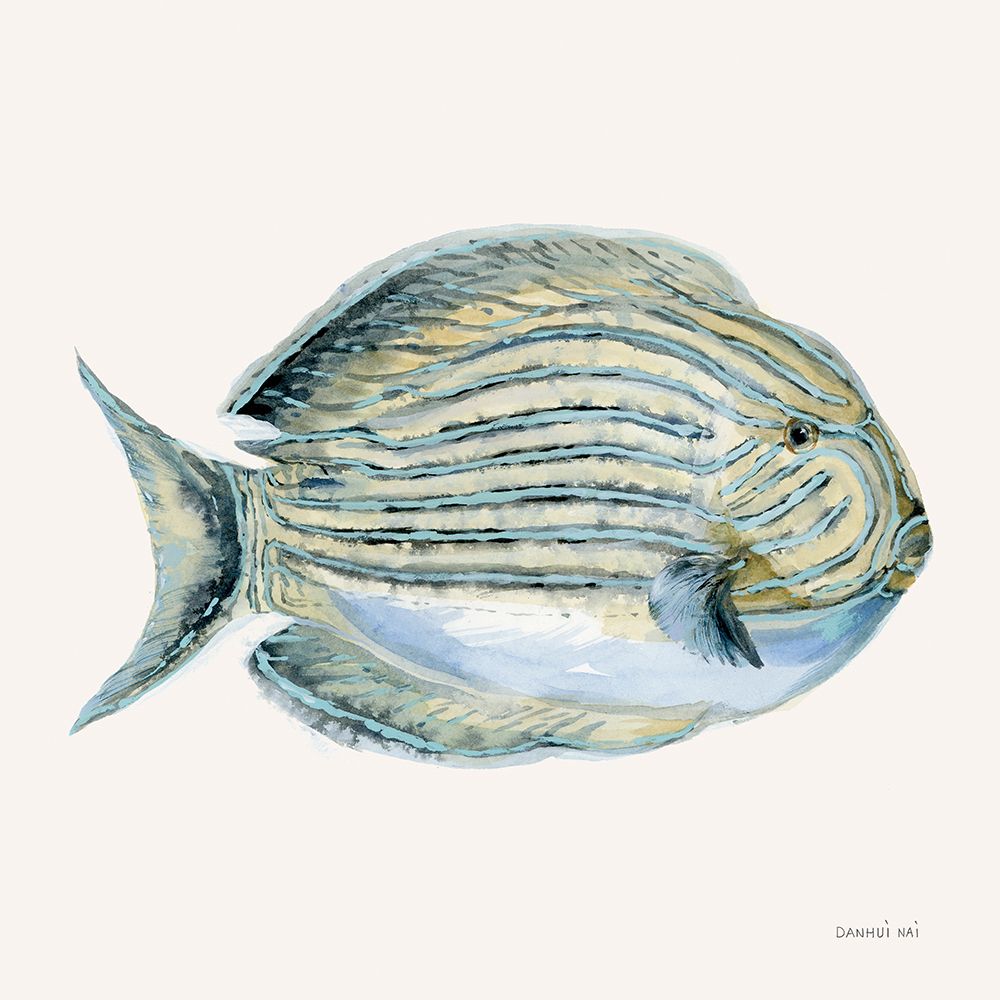 Coastal Bliss III art print by Danhui Nai for $57.95 CAD