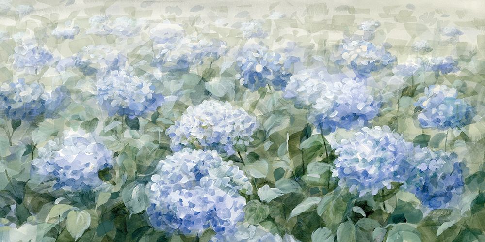 Ice Blue Summer art print by Danhui Nai for $57.95 CAD