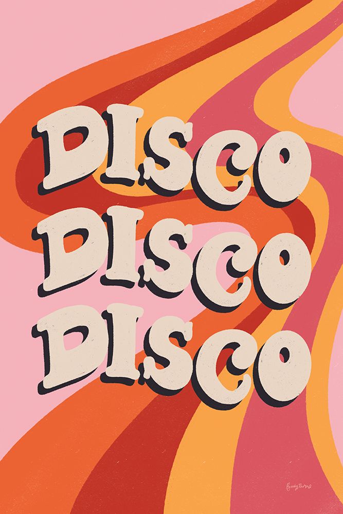 Disco Fever II art print by Becky Thorns for $57.95 CAD