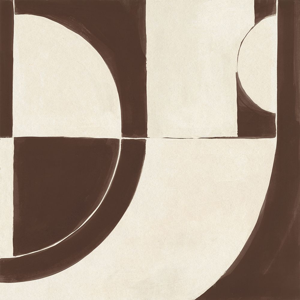 Laid Back Chocolate Brown art print by Danhui Nai for $57.95 CAD