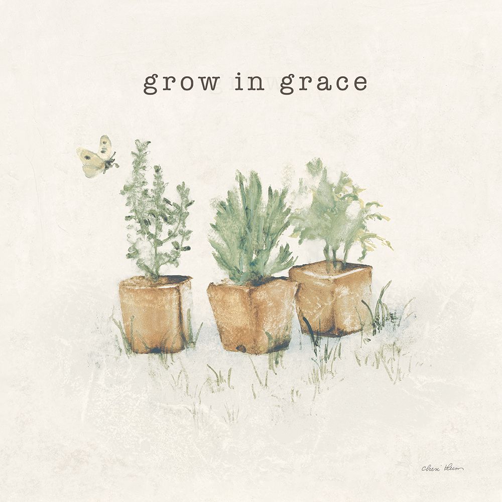 Garden Plants Grace art print by Cheri Blum for $57.95 CAD