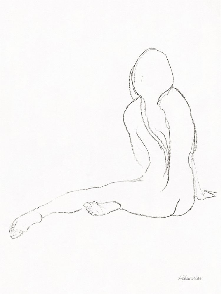 Lounging Nudes III art print by Albena Hristova for $57.95 CAD