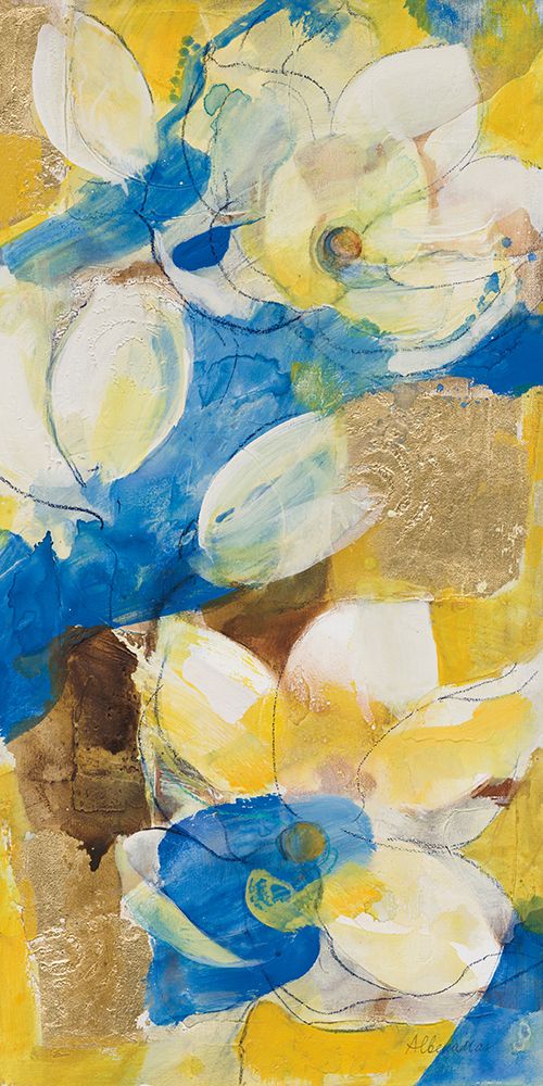 Golden Trellis II art print by Albena Hristova for $57.95 CAD