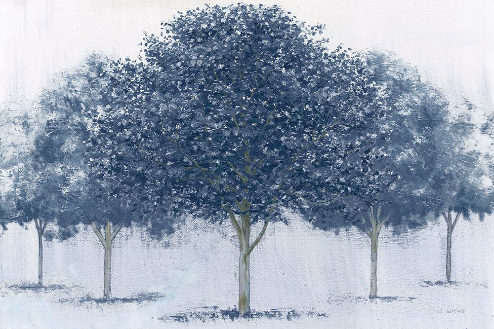 Peaceful Grove Navy art print by James Wiens for $57.95 CAD