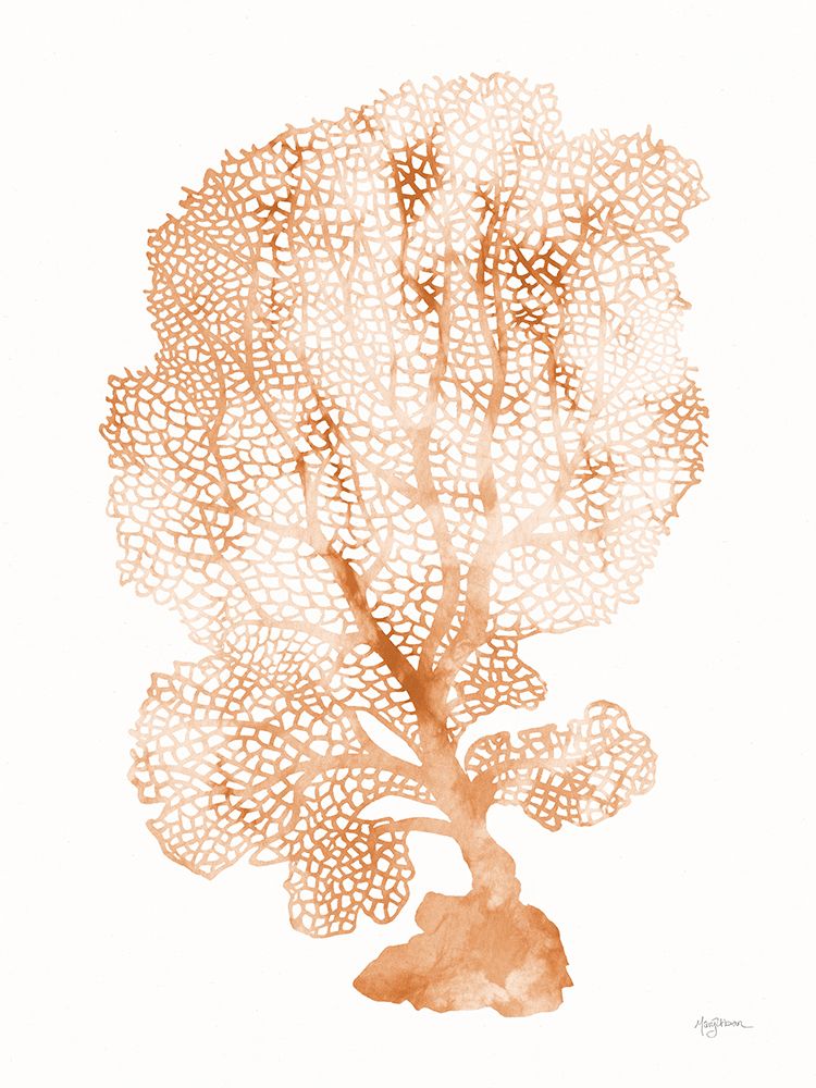 Shibori Coral II Peach art print by Mary Urban for $57.95 CAD
