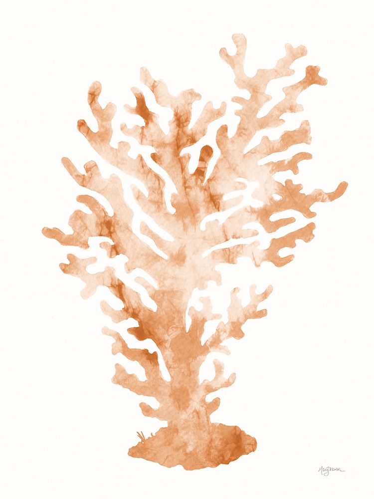 Shibori Coral III Peach art print by Mary Urban for $57.95 CAD