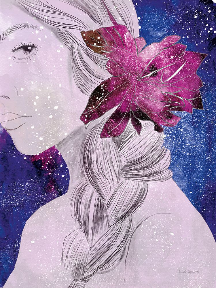 Mystical Woman I art print by Mercedes Lopez Charro for $57.95 CAD