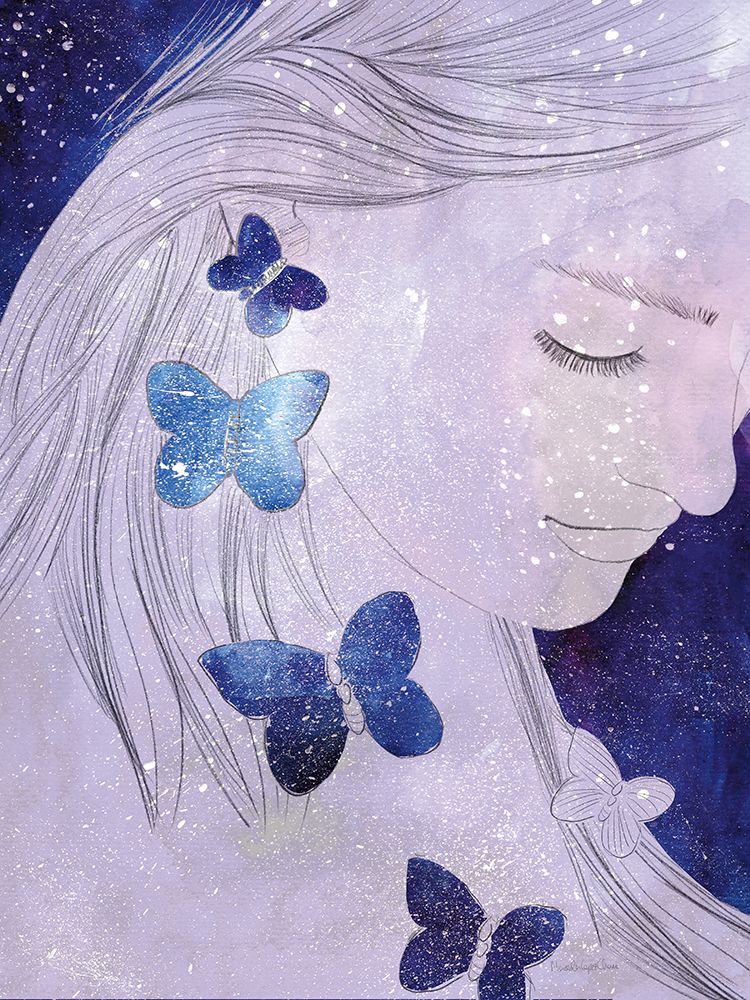 Mystical Woman II art print by Mercedes Lopez Charro for $57.95 CAD