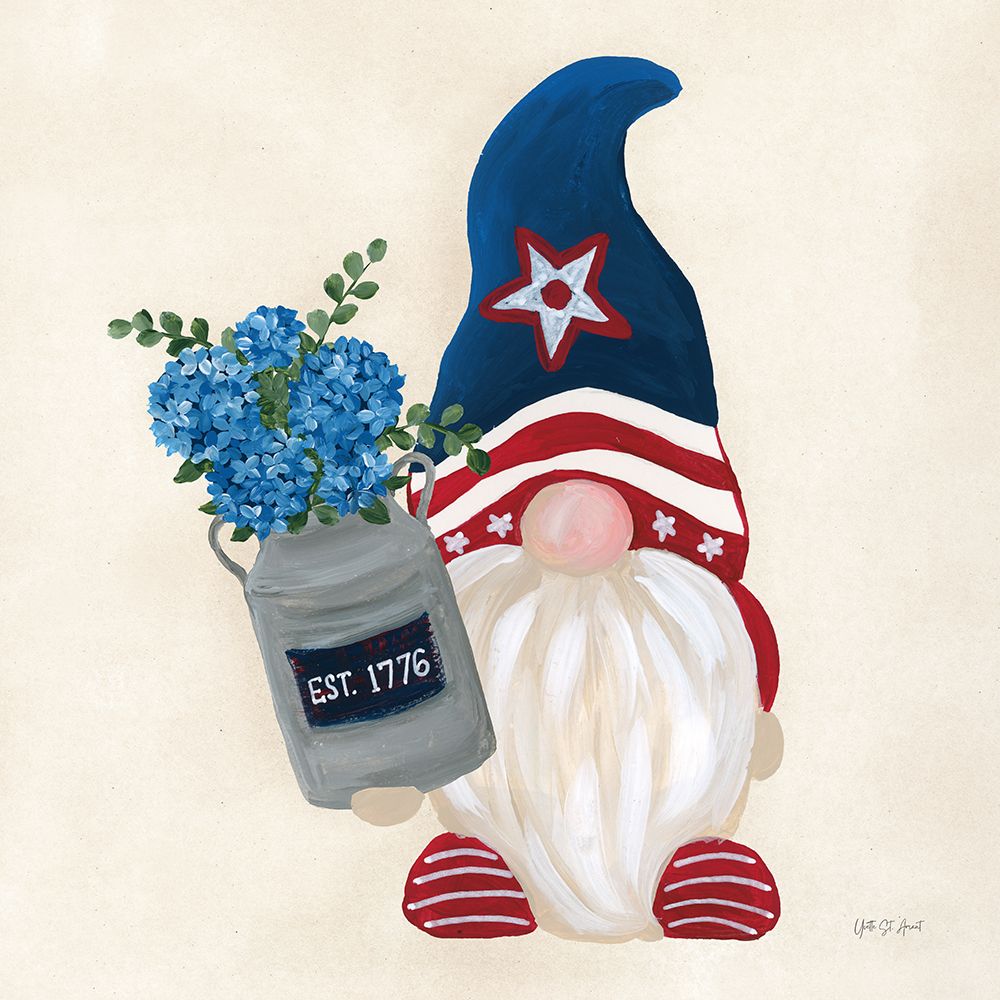 American Gnome VI art print by Yvette St. Amant for $57.95 CAD