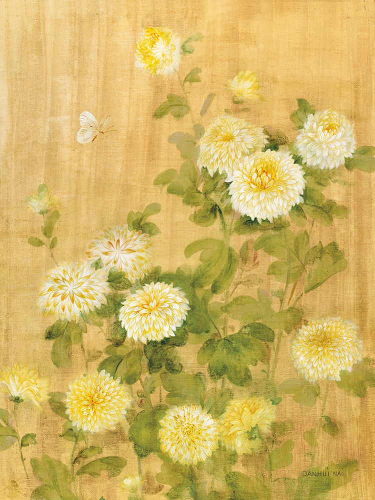Chrysanthemums I art print by Danhui Nai for $57.95 CAD
