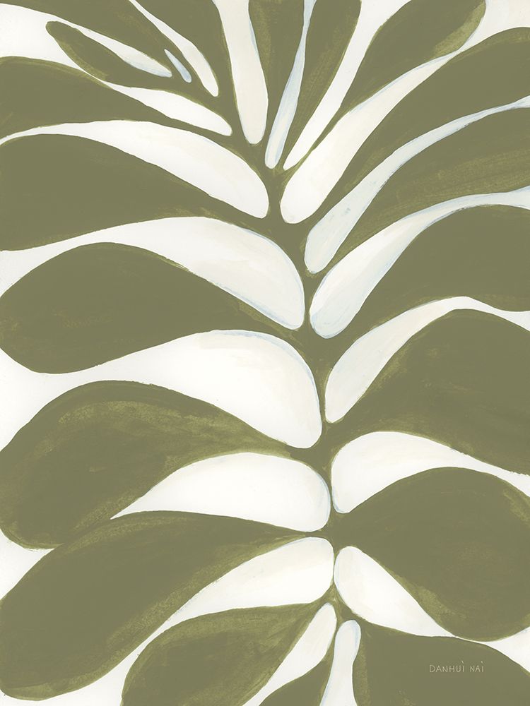 Organic Leaf art print by Danhui Nai for $57.95 CAD